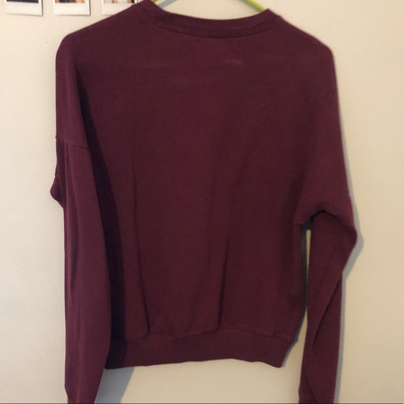 Maroon PINK Crewneck - Picture 4 of 4